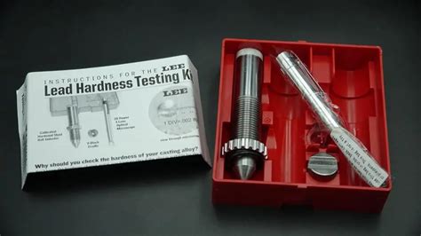 lee 90924 lee precision lead hardness testing kit|lee lead hardness test kit.